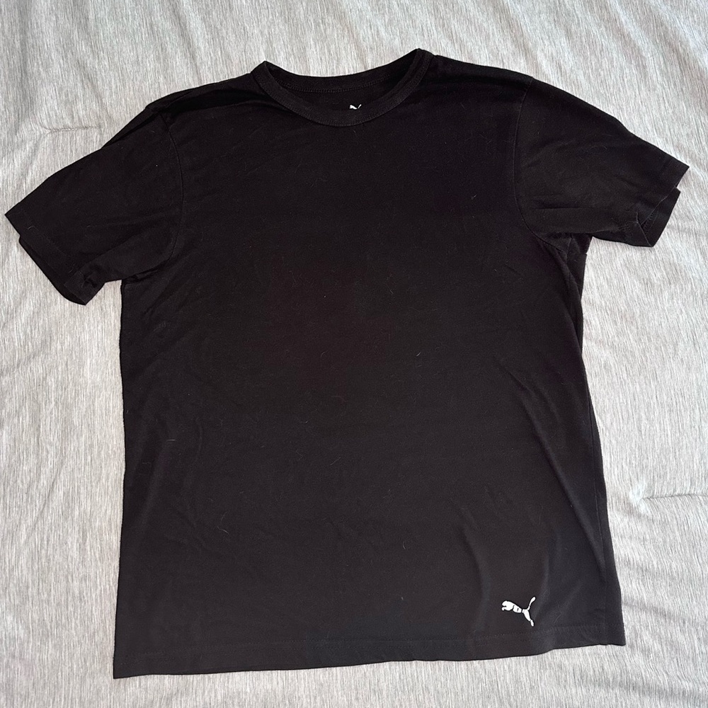 Puma Men’s Black Athletic Workout Shirt